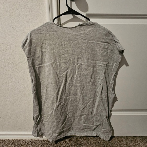 Melmarc Mens 2XL Gray T Shirt American Flag Camo Print Short Sleeve Casual Top - Picture 6 of 6